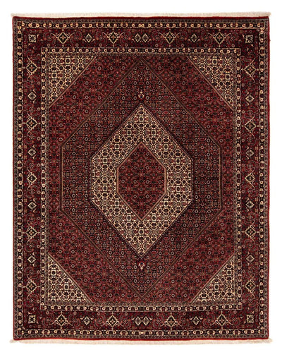 Bidjar Koberec 205x255cm - Perský koberec - tmavě červená