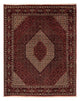 Bidjar Koberec 205x255cm - Perský koberec - tmavě červená