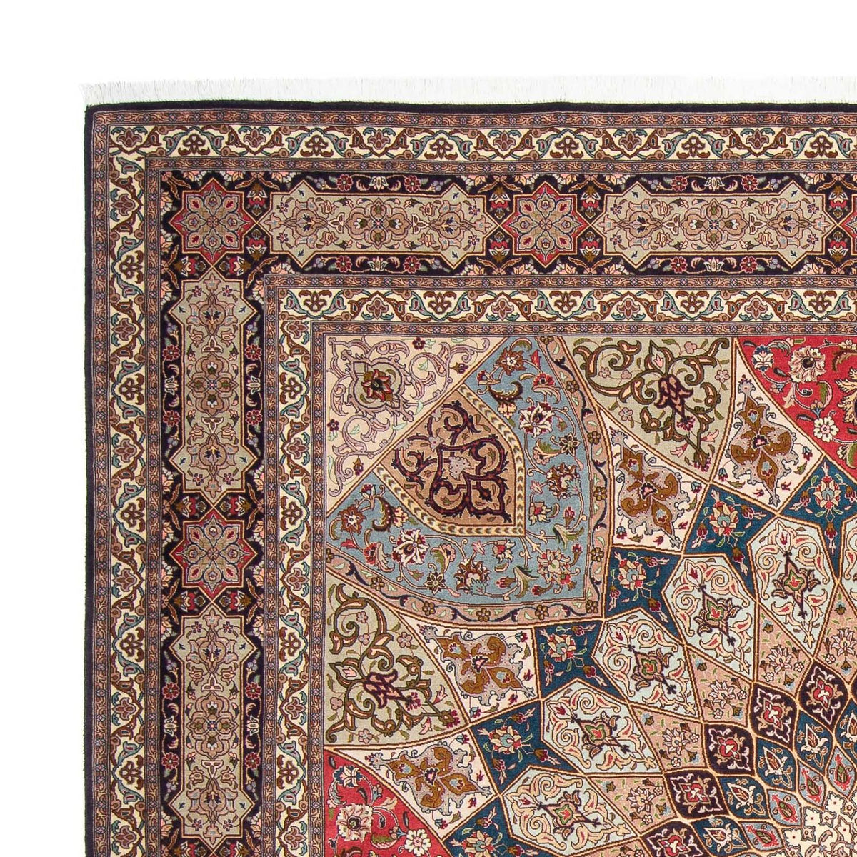 Tabriz - 50 Raj Koberec 251x253cm - Perský koberec
