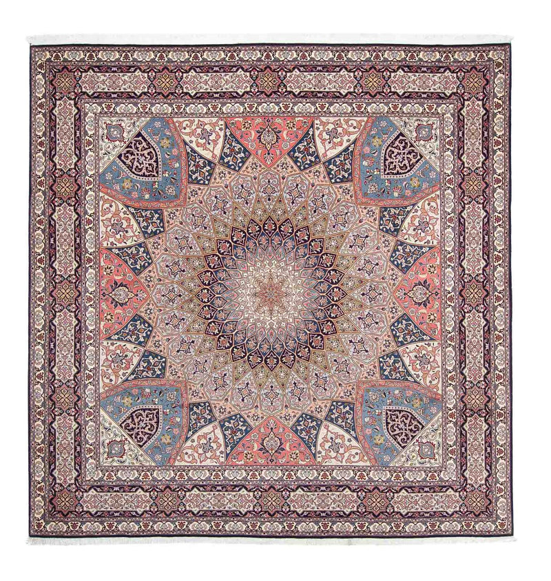 Tabriz - 50 Raj Koberec 255x257cm - Perský koberec