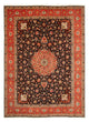 Tabriz - 50 Raj Koberec 297x407cm - Perský koberec - tmavě modrá