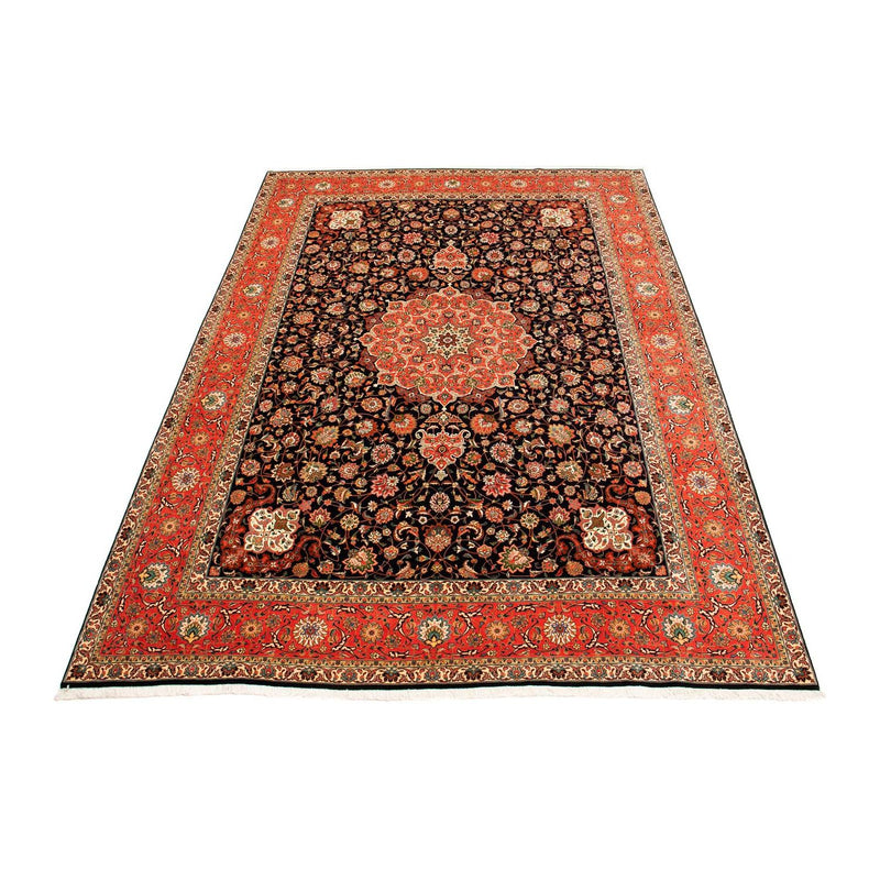 Tabriz - 50 Raj Koberec 297x407cm - Perský koberec - tmavě modrá