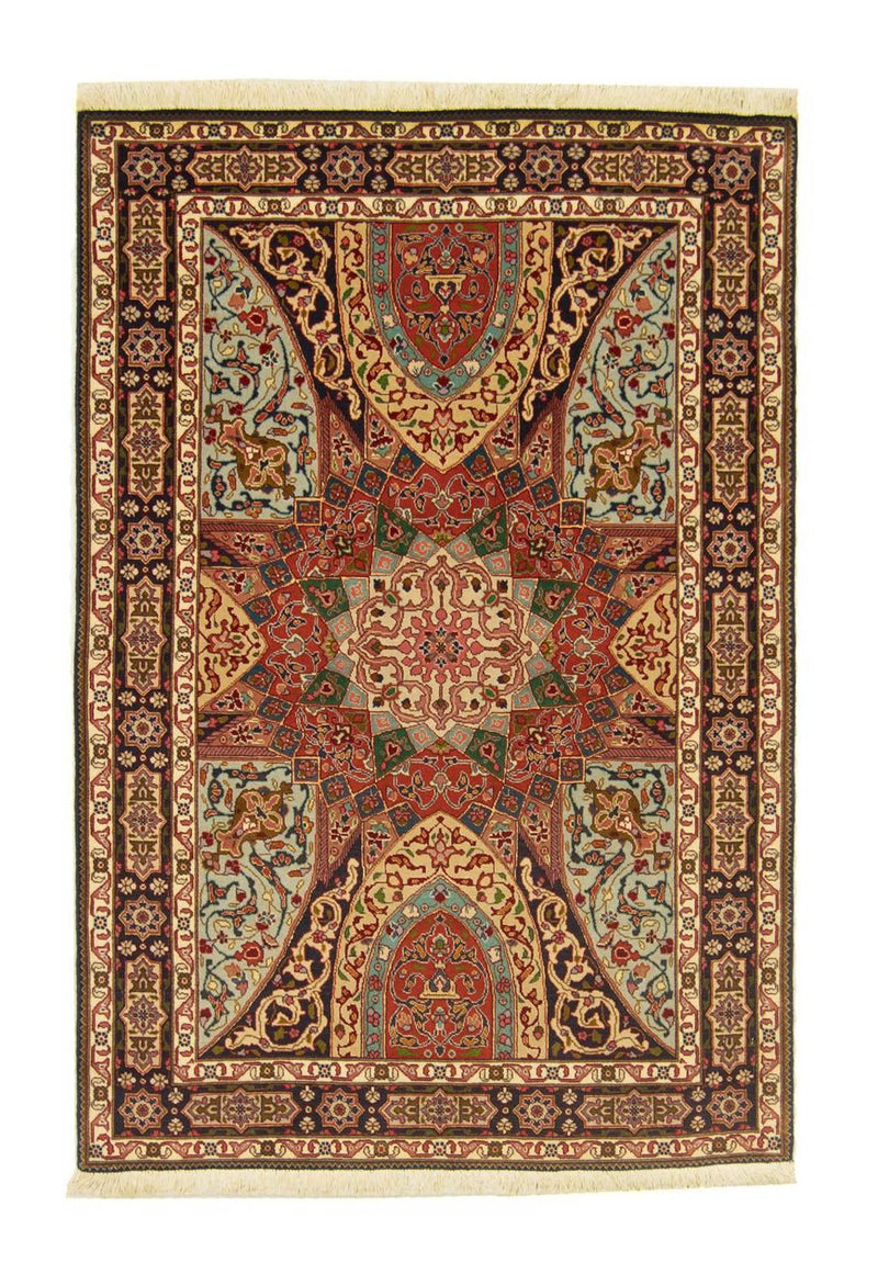 Tabriz - 50 Raj Koberec 102x151cm - Perský koberec