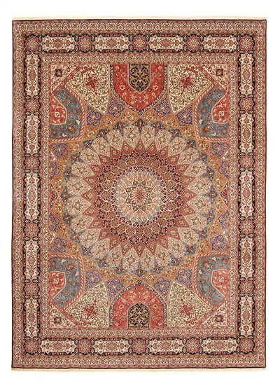 Tabriz - 50 Raj Koberec 298x398cm - Perský koberec - vícebarevný