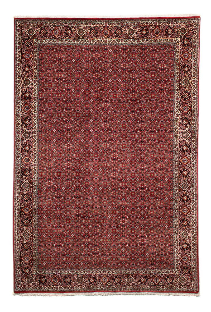 Bidjar Koberec 205x298cm - Perský koberec - tmavě červená