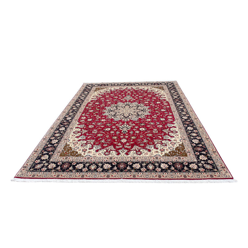 Tabriz - 50 Raj Koberec 205x318cm - Perský koberec - tmavě červená