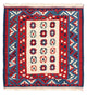 Kilim Fars Koberec 100x100cm - béžová