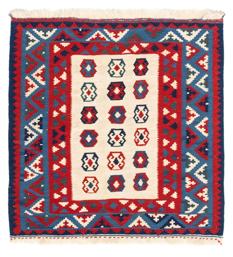 Kilim Fars Koberec 100x100cm - béžová