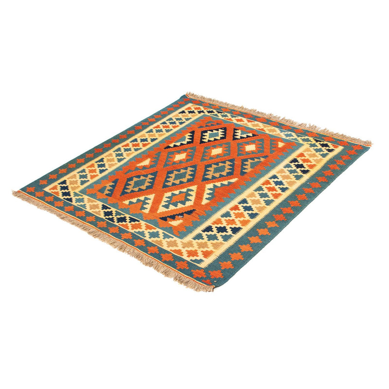 Kilim Fars Koberec 103x103cm - rezavá