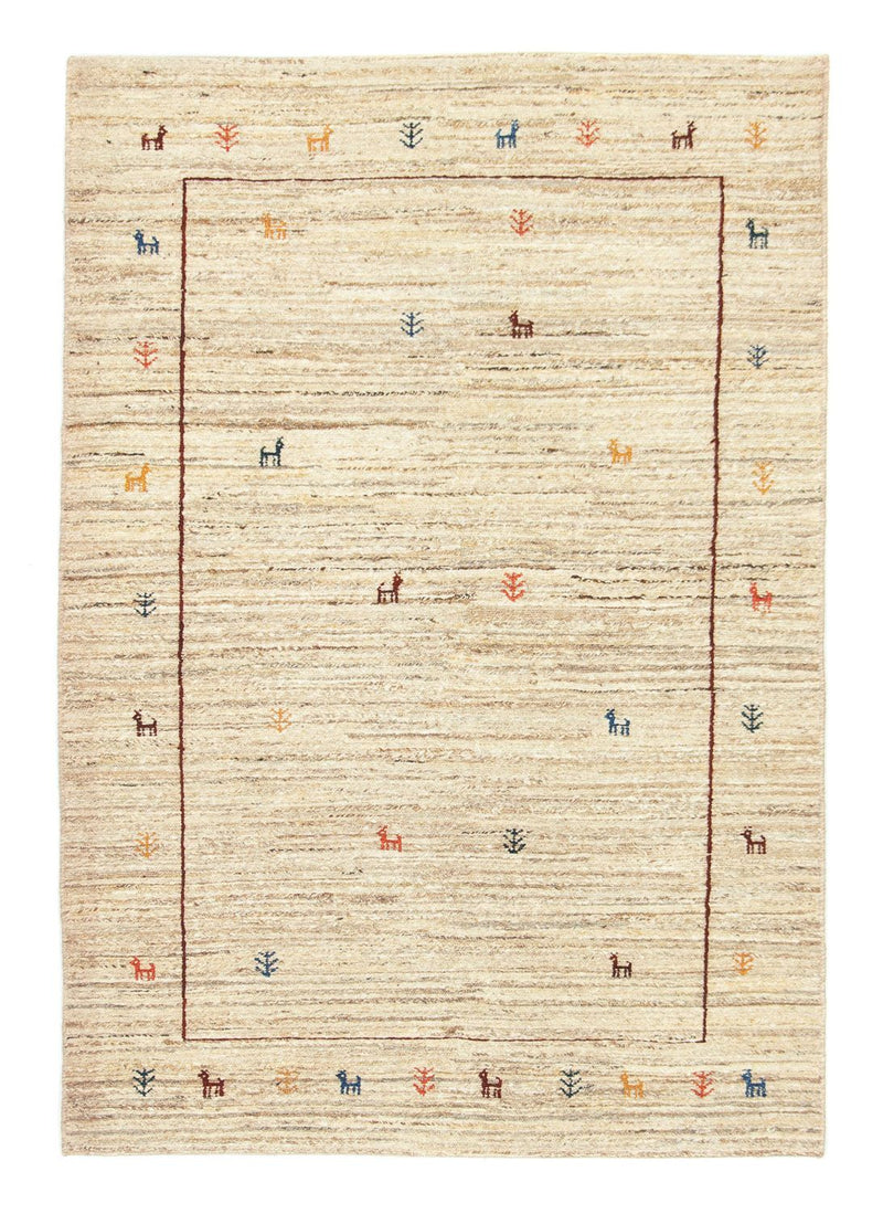 Perský Gabbeh Koberec 121x174cm - Perserteppich Wollteppich