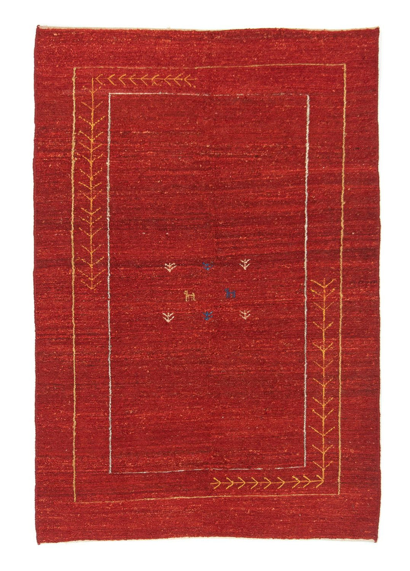 Perský Gabbeh Koberec 111x167cm - Perserteppich Wollteppich
