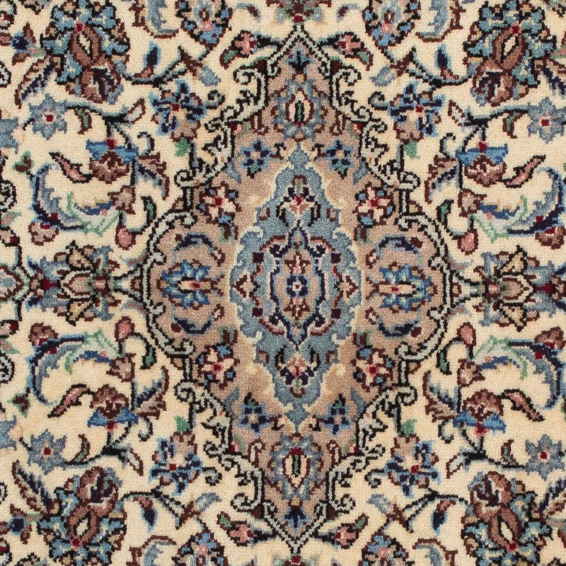 Kashan Koberec 98x147cm - Perský koberec - béžová