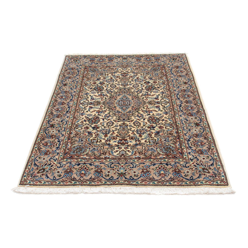 Kashan Koberec 98x147cm - Perský koberec - béžová