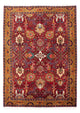 Ardabil Koberec 138x191cm - Perský koberec - tmavě červená