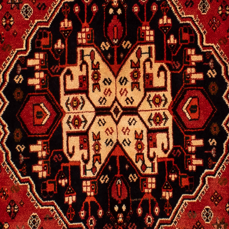 Qashqai Koberec 213x282cm - Perský koberec - tmavě červená