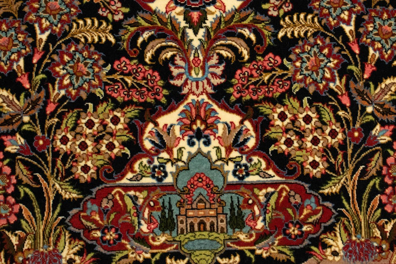 Qom Koberec 162x102cm - Perský koberec