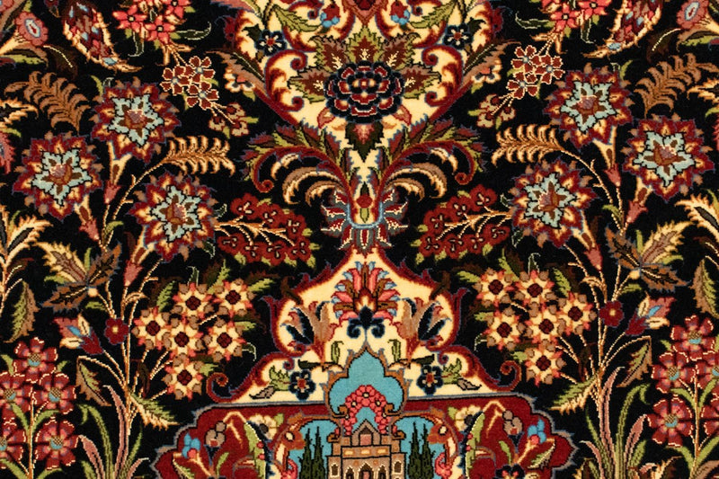 Qom Koberec 102x156cm - Perský koberec
