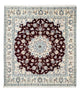 Nain - 9La Koberec 143x156cm - Perský koberec - tmavě červená