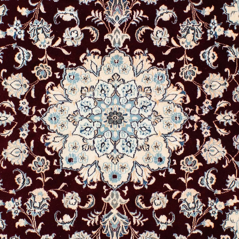 Nain - 9La Koberec 143x156cm - Perský koberec - tmavě červená
