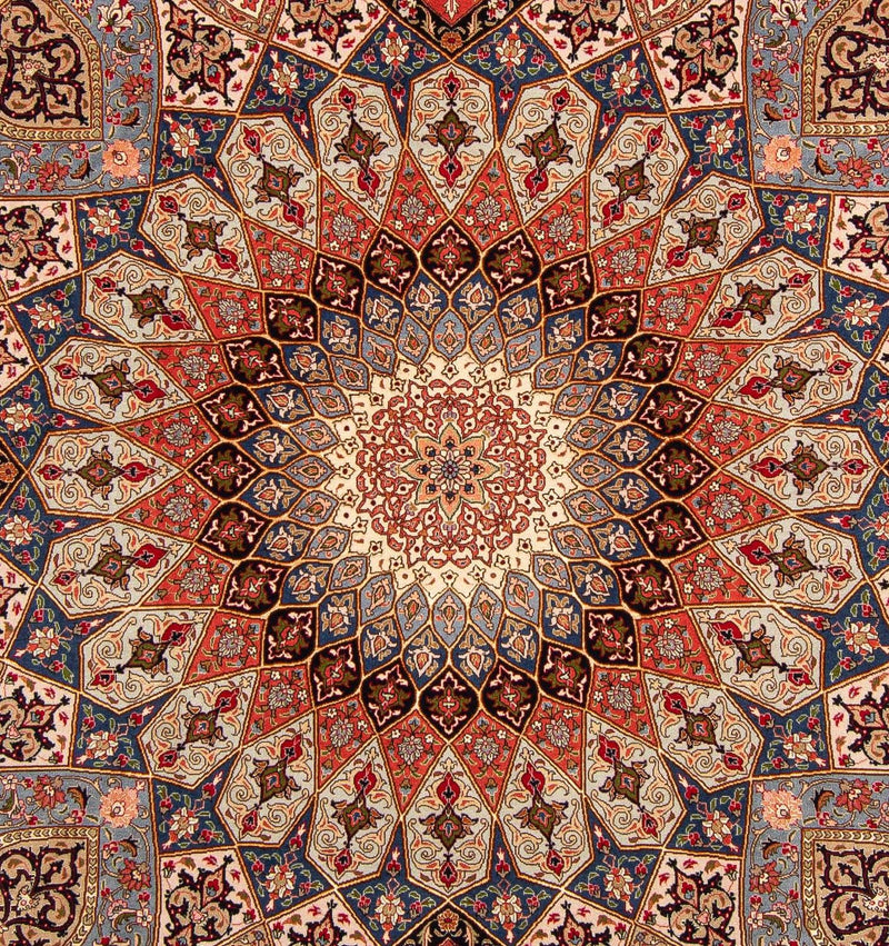 Tabriz - 50 Raj Koberec 252x205cm - Perský koberec