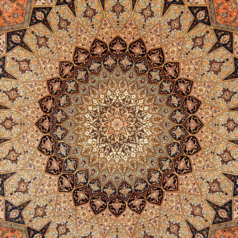 Tabriz - 50 Raj Koberec 254x363cm - Perský koberec