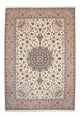 Tabriz - 50 Raj Koberec 202x306cm - Perský koberec - béžová