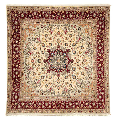 Tabriz - 50 Raj Koberec 252x258cm - Perský koberec