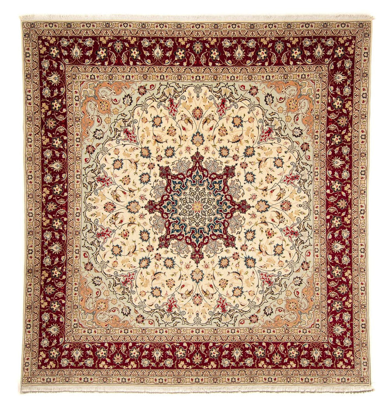 Tabriz - 50 Raj Koberec 252x258cm - Perský koberec