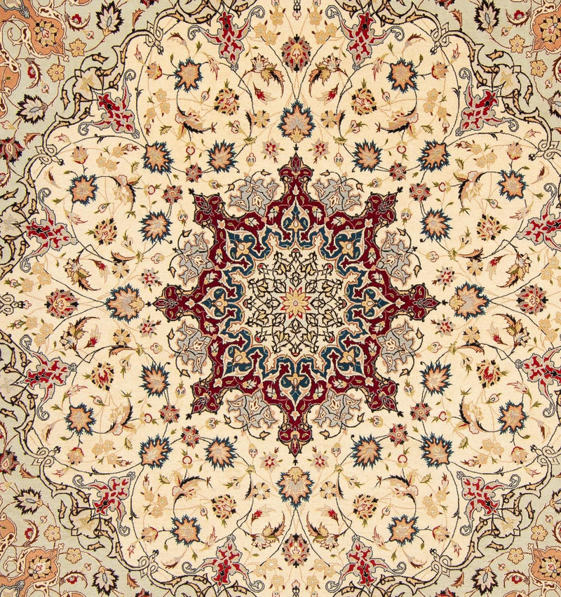 Tabriz - 50 Raj Koberec 252x258cm - Perský koberec