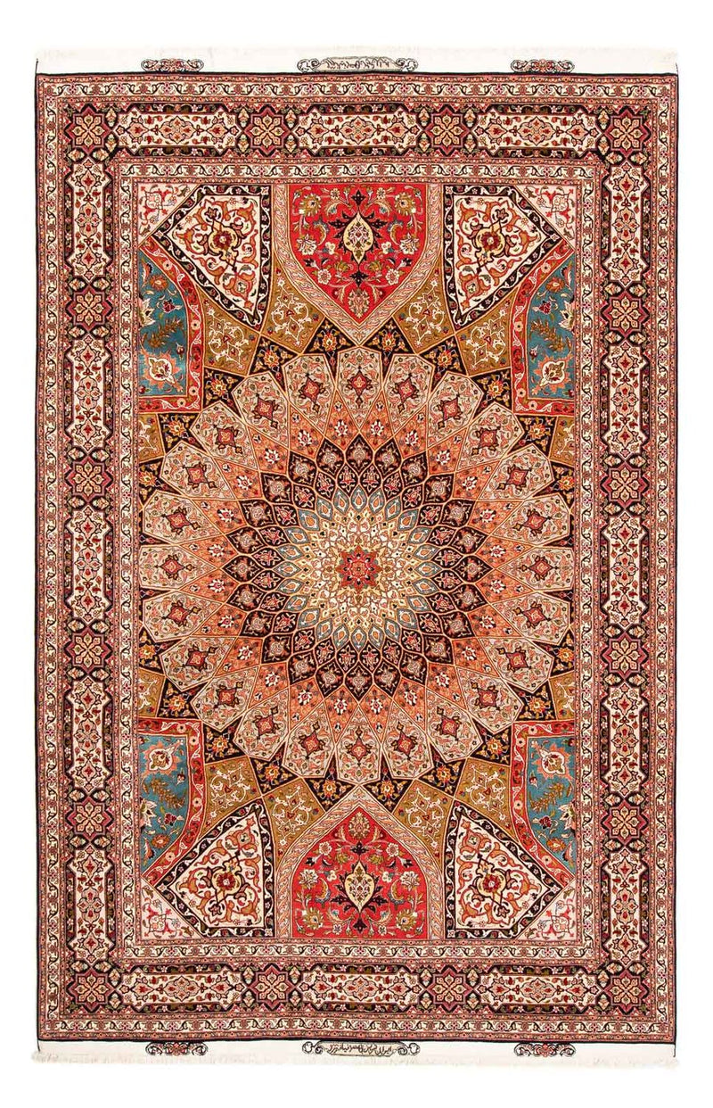 Tabriz - 50 Raj Koberec 204x307cm - Perský koberec
