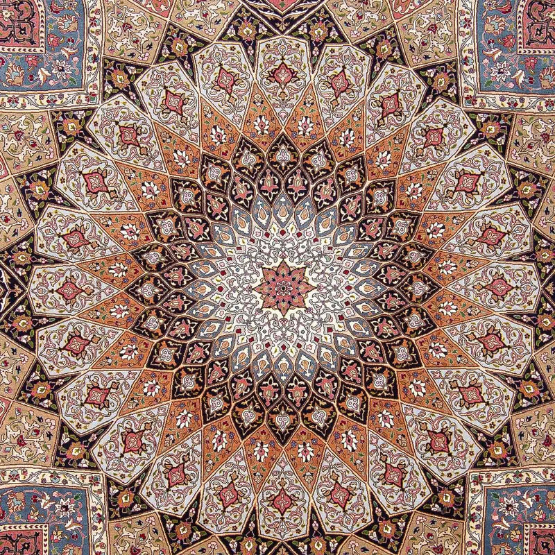 Tabriz - 50 Raj Koberec 254x302cm - Perský koberec