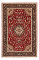 Tabriz - 50 Raj Koberec 206x316cm - Perský koberec - tmavě červená