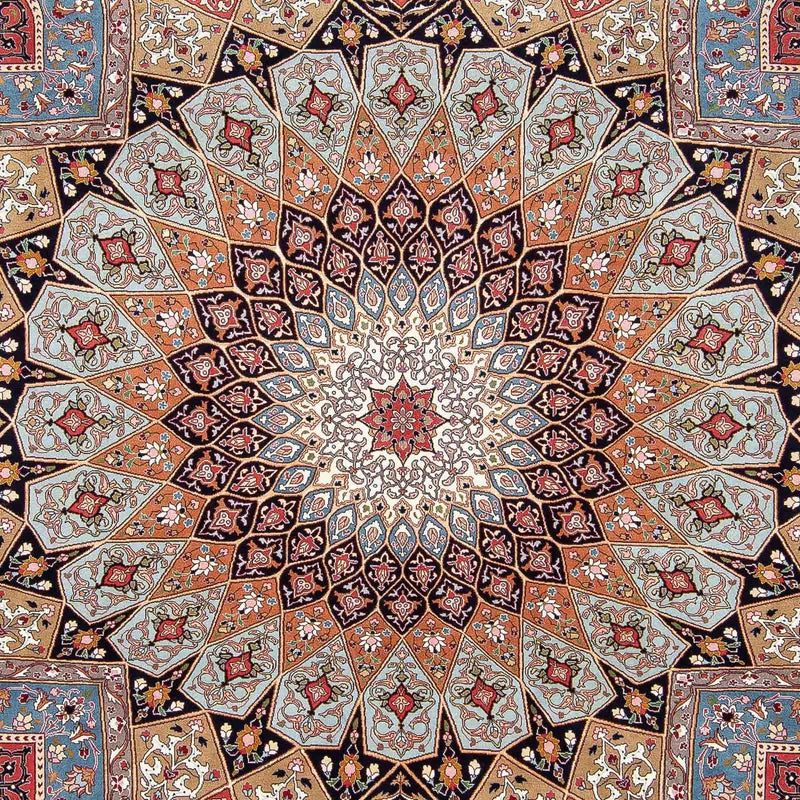 Tabriz - 50 Raj Koberec 253x304cm - Perský koberec