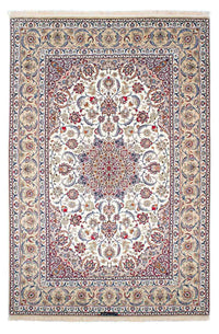 Perský koberec - Isfahán - Premium - 237 x 158 cm - béžová – product image