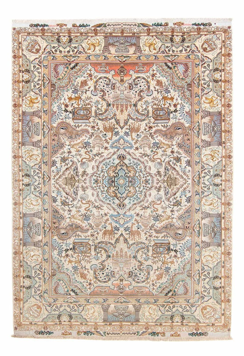 Tabriz - 60 Raj Koberec 209x306cm - Perský koberec