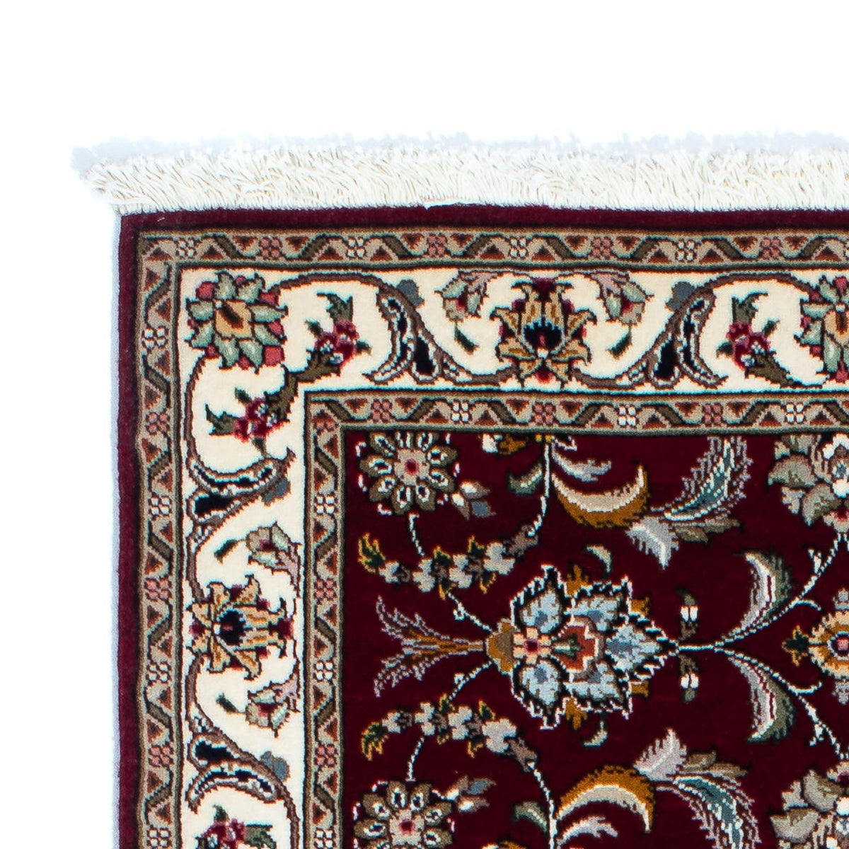 Tabriz - 50 Raj Koberec 88x205cm - Perský koberec - tmavě červená