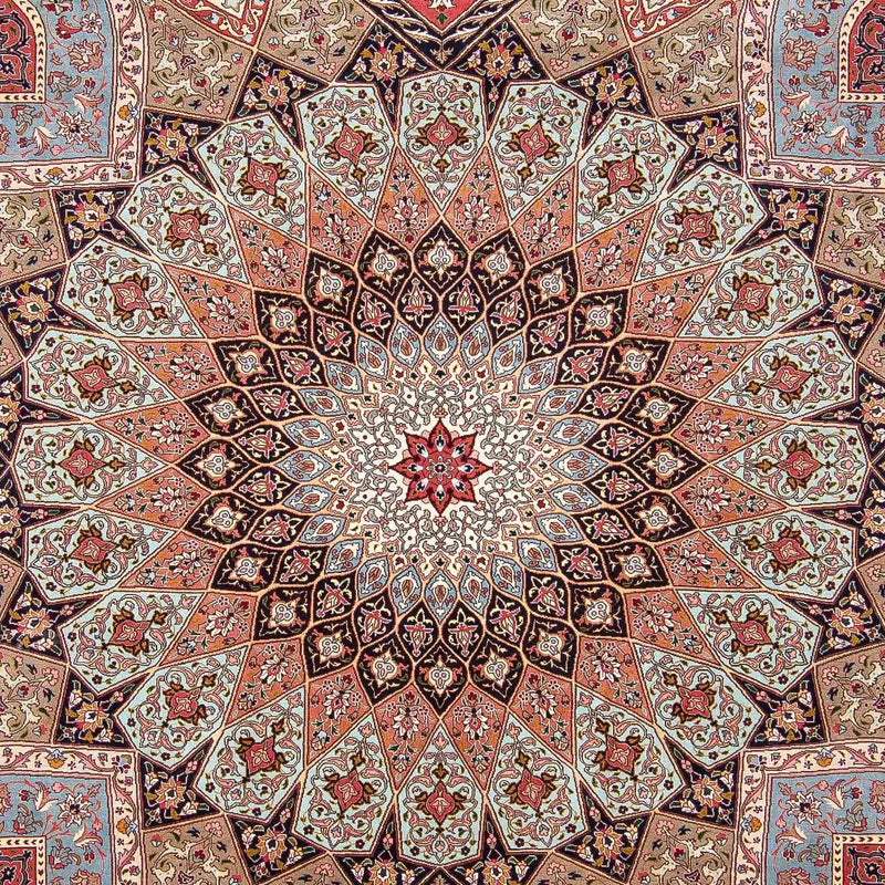 Tabriz - 50 Raj Koberec 297x255cm - Perský koberec