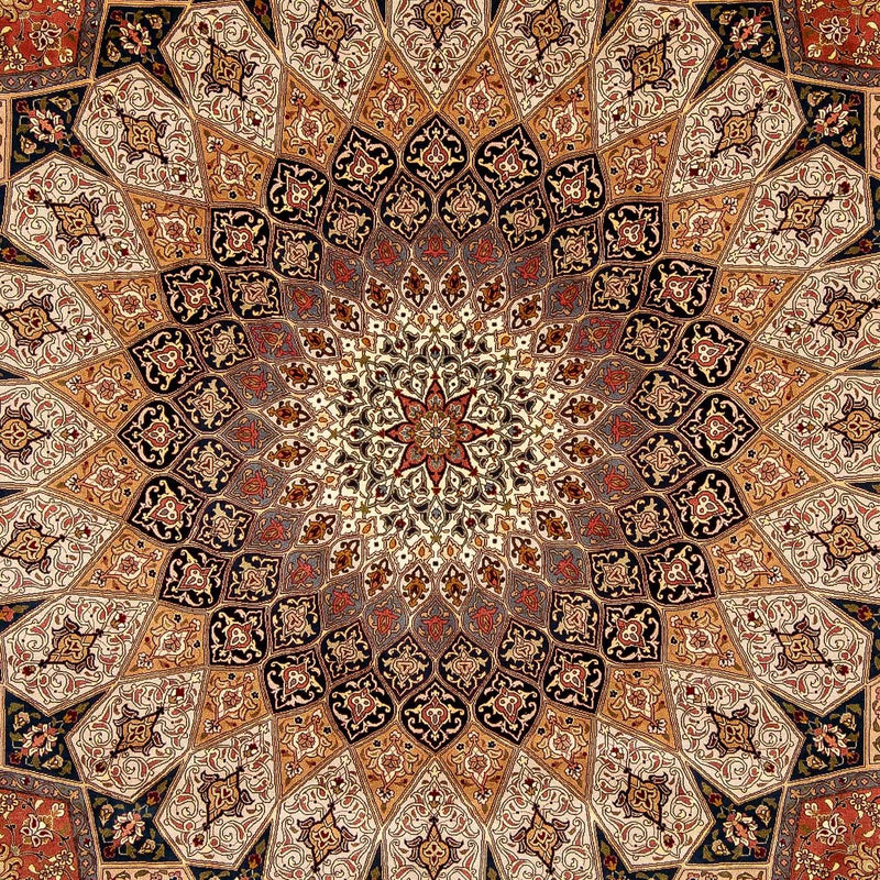 Tabriz - 50 Raj Koberec 253x351cm - Perský koberec