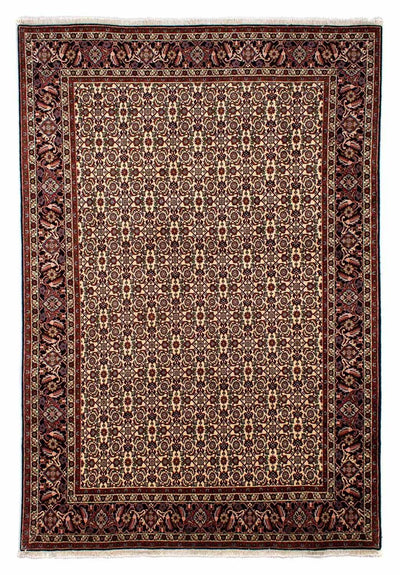 Bidjar Koberec 200x298cm - Perský koberec - béžová