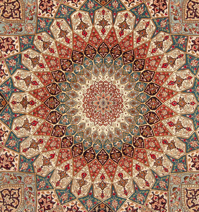 Tabriz - 50 Raj Koberec 204x254cm - Perský koberec