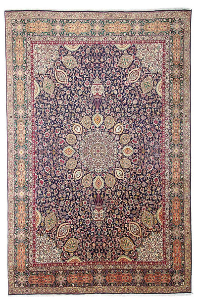 Tabriz - 40 Raj Koberec 292x436cm - Perský koberec