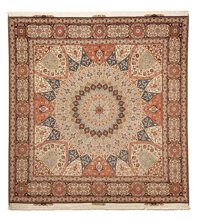 Tabriz - 50 Raj Koberec 253x264cm - Perský koberec