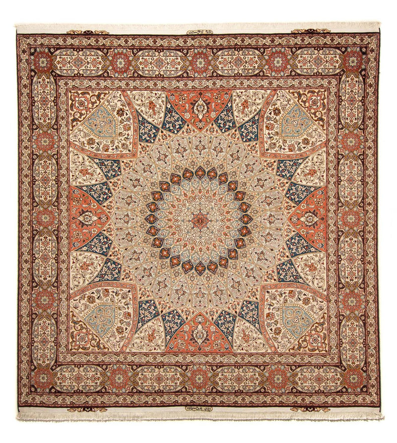 Tabriz - 50 Raj Koberec 253x264cm - Perský koberec