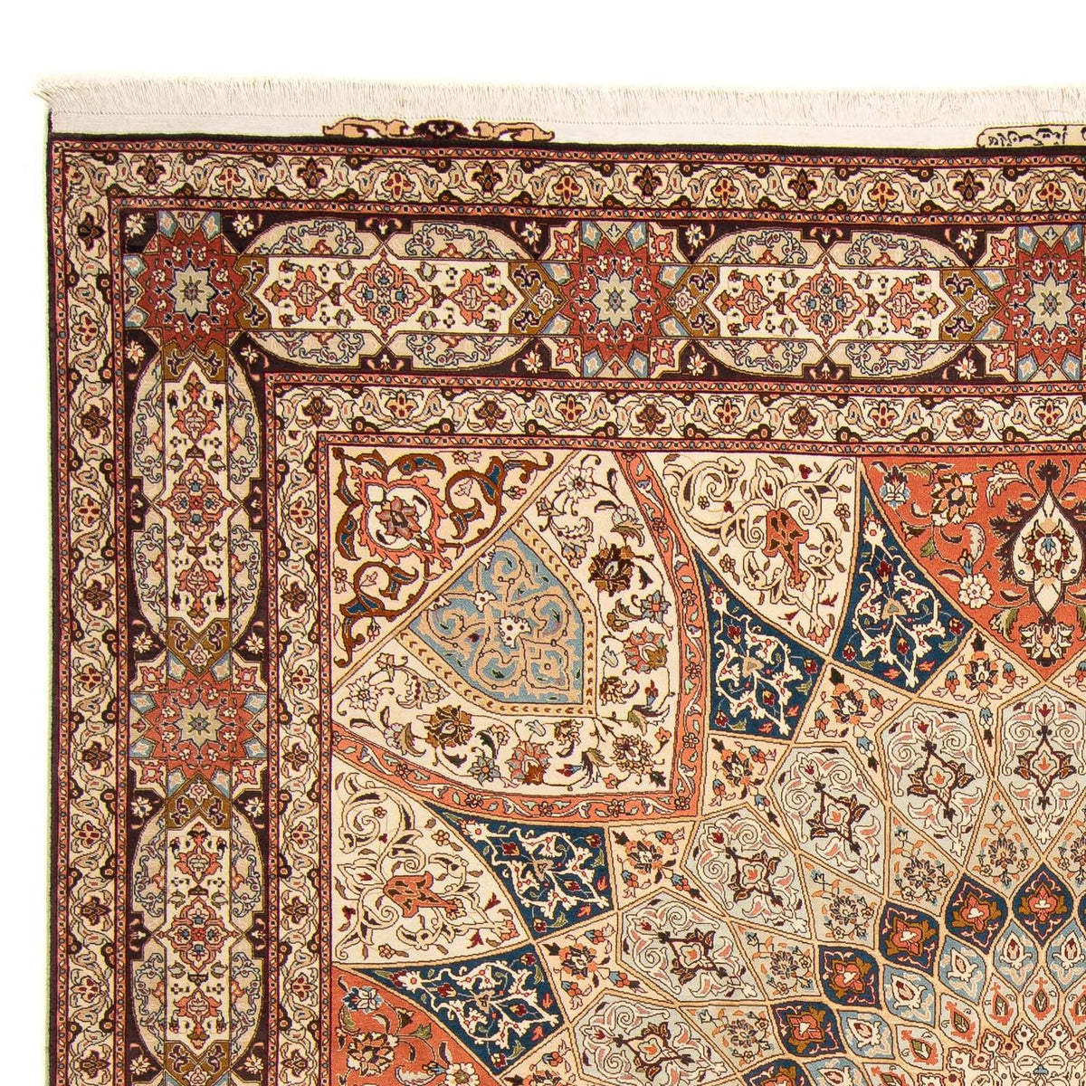 Tabriz - 50 Raj Koberec 253x264cm - Perský koberec