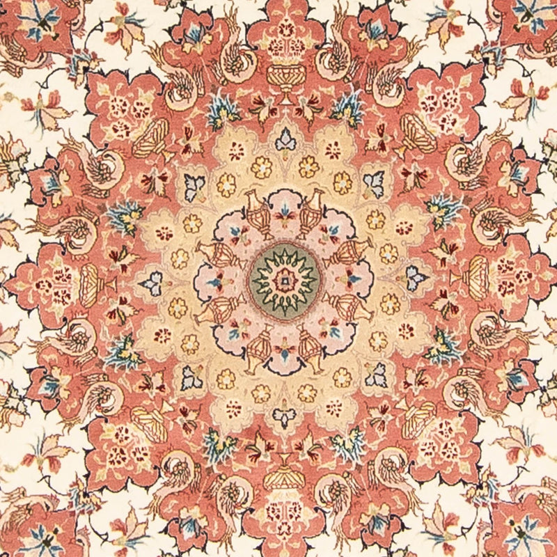 Tabriz - 50 Raj Koberec 207x207cm - Perský koberec