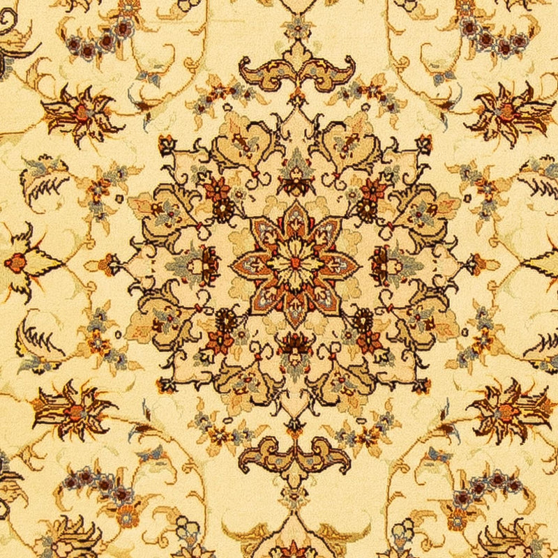 Tabriz - 50 Raj Koberec 103x141cm - Perský koberec - béžová