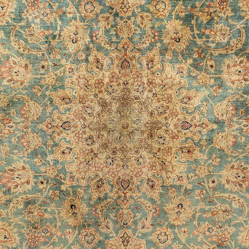 Qom hedvábí Koberec 132x216cm - Perský koberec