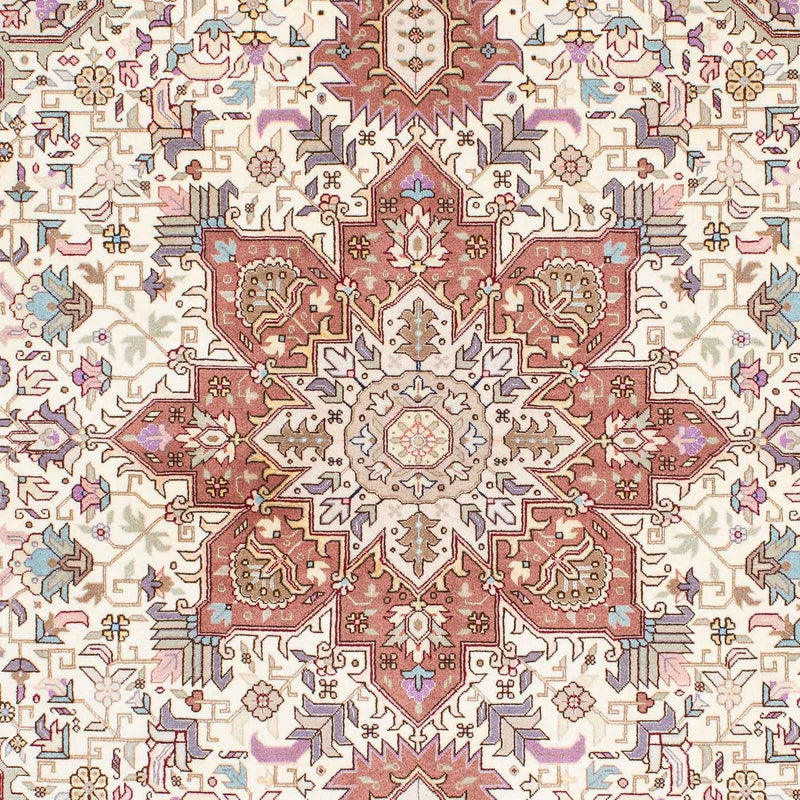 Tabriz - 50 Raj Koberec 150x205cm - Perský koberec - béžová