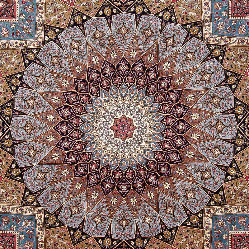 Tabriz - 50 Raj Koberec 256x303cm - Perský koberec