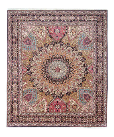 Tabriz - 50 Raj Koberec 254x293cm - Perský koberec